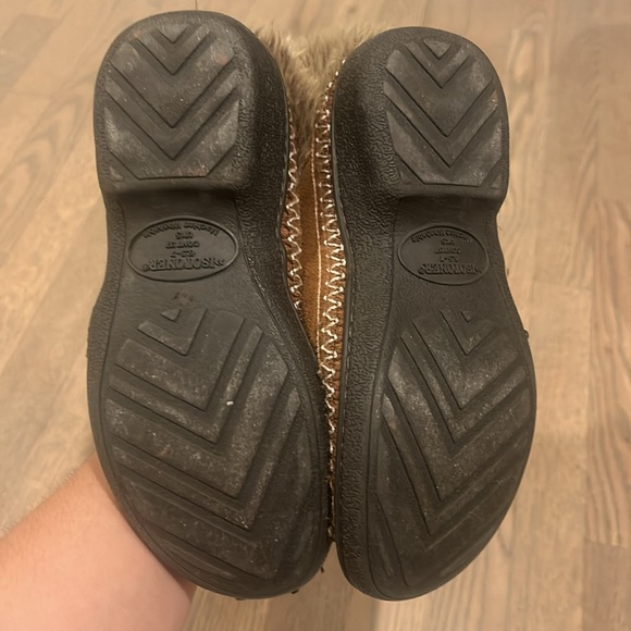 Slipper or boots faux fur suede - Picture 4 of 5